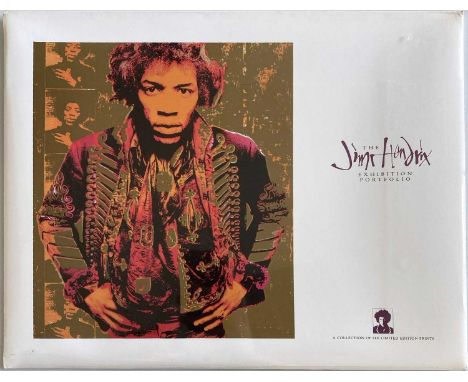 A 1992 set of six limited edition prints, issued with an official Jimi Hendrix exhibition. To include prints of work by Gered