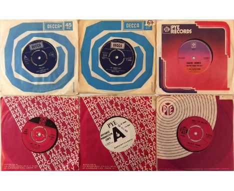 DAVID BOWIE AND RELATED - 7" RARITIES. A superb selection of 6 7" singles by David Bowie and related. Artists/ titles include