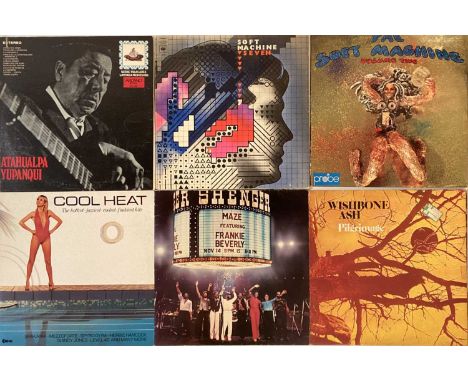 JAZZ-ROCK/FUSION LPs. Diverse taste with this cool collection of 14 x (largely) LPs. Artists/titles are Soft Machine - Volume