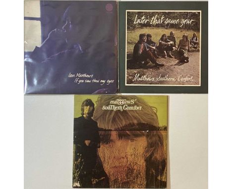 IAN MATTHEWS - LPs. Lovely bundle of 3 x original title LPs feautring Ian Matthews. Titles are If You Saw Thro' My Eyes (UK l