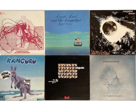 KRAUTROCK/ PSYCH - LP RARITIES. A superb pack of 9 krautrock/ psych LP rarities. Artists/ titles include Guru Guru - Kanguru 