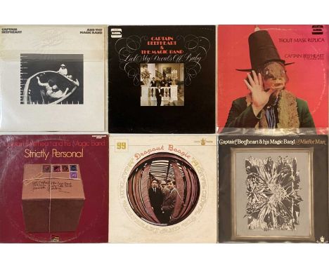CAPTAIN BEEFHEART - LPs. A superb pack of 11 LPs by Captain Beefheart, includes some original UK pressings. Titles include Tr