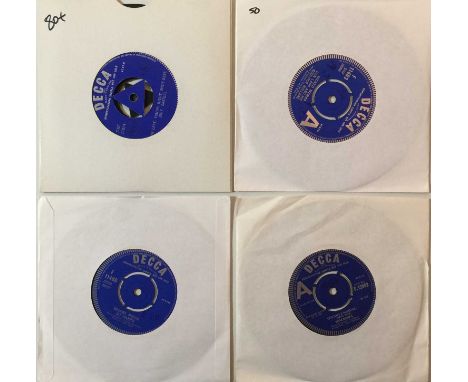 DECCA - 7" 60s DEMOS. Hot pack of 4 x 7" demo releases (over 5 records) from this impressive Decca archive. Titles are Joey C