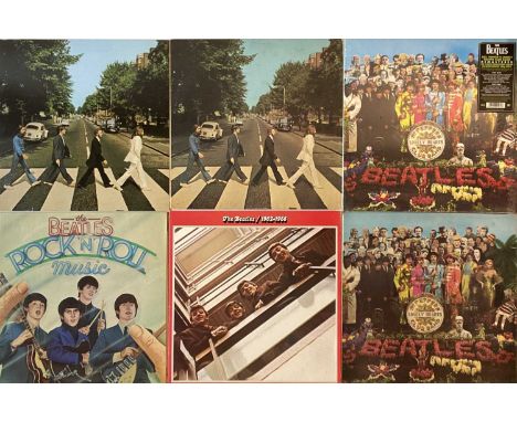 CLASSICS - BEATLES/ BOWIE/ STONES ETC - LPs. A smashing collection of 23 LPs. Artists/ titles include The Beatles inc Sgt Pep