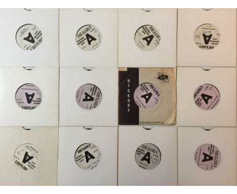 HICKORY RECORDS - 7" PROMO COLLECTION. A superb collection of 33 7" singles released on Hickory records. Mostly promo pressin
