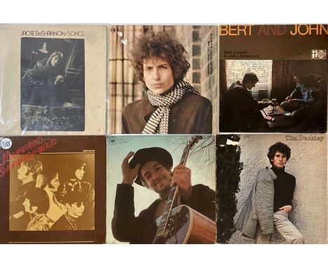 FOLK/ SINGER-SONGWRITER - LP COLLECTION. A timeless collection of around 62 folk/ singer-songwriter LPs. Artist/ titles inclu