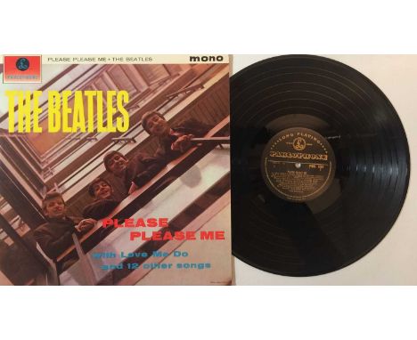 THE BEATLES - PLEASE PLEASE ME LP (1ST UK 'BLACK AND GOLD' PRESSING - PMC 1202 - SUPERB COPY). An incredible condition 1st UK