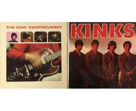 THE KINKS - ORIGINAL UK (MONO) LP BUNDLE. Another smart pack of 2 x original UK (mono) LPs from The Kinks. Titles are The Kin