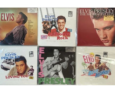 ELVIS PRESLEY/ ROCK N ROLL - LPs. A superb selection of 17 LPs. Many of the Elvis titles are modern reissue pressings, some l