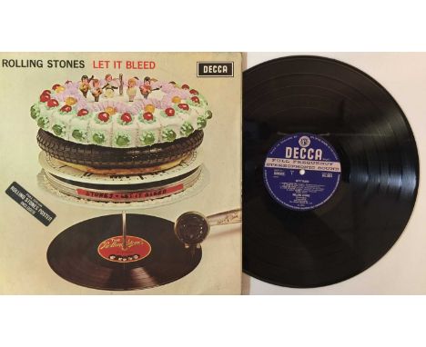 THE ROLLING STONES - LET IT BLEED LP (COMPLETE ORIGINAL UK COPY). A well presented original UK stereo copy of the iconic 1969