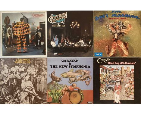 CANTERBURY SCENE - PROG LPs. A superb pack of 13 prog LPs, mostly artists based in and around the famous Canterbury scene. Ar