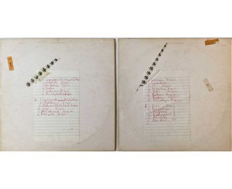 SEX PISTOLS - PRIVATE LP RARITIES. Blistering bundle of 2 x private release LP rarities from the Pistols. Titles are Blank Ta