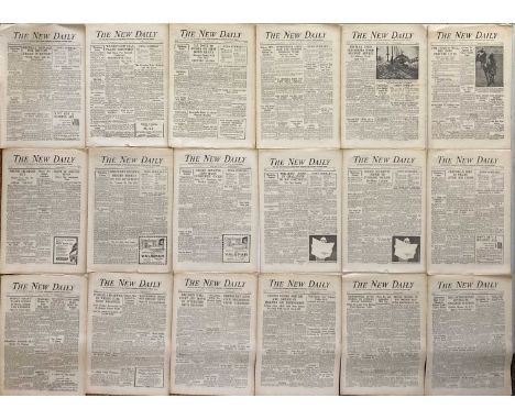 A collection of approx 97 mostly music-focused newspapers c 1950s.1960s - to include with approx counts: NME - 14, Record Mir