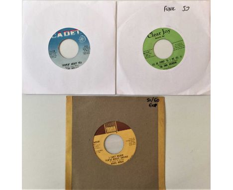 US SOUL/FUNK 7" RARITIES. Deep grooved pack of 3 x classic Soul/Funk original US 7" rarities. Titles are Virgil Henry - I Can