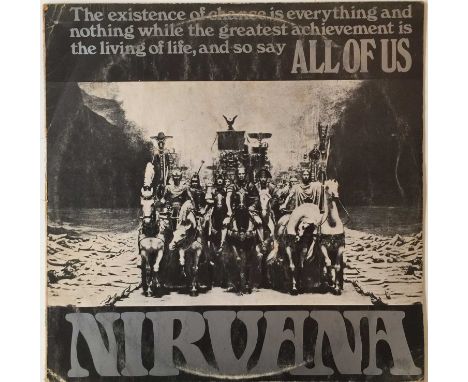 NIRVANA - ALL OF US LP (ORIGINAL UK PRESSING - ISLAND ILPS 9087). Well presented copy of the essential '68 LP from the origin