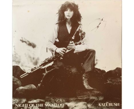 KATE BUSH - NIGHT OF THE SWALLOW 7" (COMPLETE 1ST IRISH PRESSING - IEMI 9001). A top Kate Bush rarity with this Irish only 7"