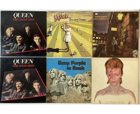 CLASSIC ROCK AND POP - LPS AND 7". Great titles with these 44 x LPs, 13 x 7" plus 1 x CD box set. Artists/titles include Davi