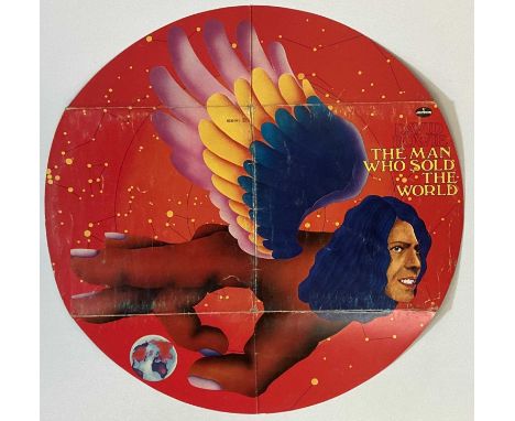 DAVID BOWIE - THE MAN WHO SOLD THE WORLD LP (1972 GERMAN PRESSING - MERCURY 6338 041). A neat example of the scarcely seen 19