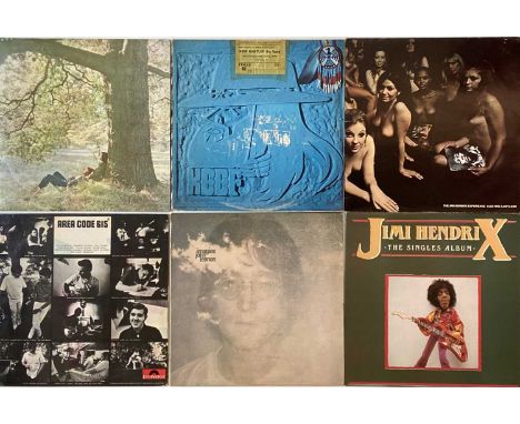 CLASSIC ROCK - LPs. Excellent titles with these 39 x LPs. Artists/tiltes include Jimi Hendrix - Electric Ladyland (early UK P