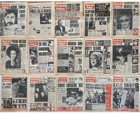 An excellent collection of approximately 139 music magazines to include approx 52 NME Magazines (circa 60s), approx 43 Disc M