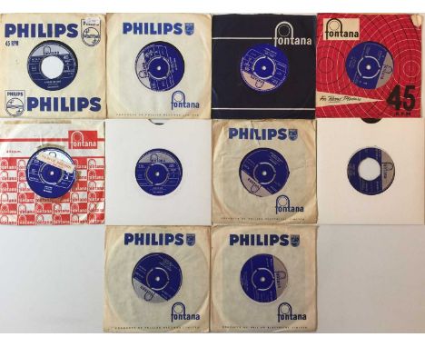 PSYCH/ POP/ BEAT - 7" FONTANA PACK. A smashing pack of 10 7" singles released on the Fontana label. Artists/ titles include K