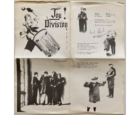 A copy of Joy Division - An Ideal For Living (self-released on Enigma, PSS139, record Ex+, sleeve Ex with only slight discolo