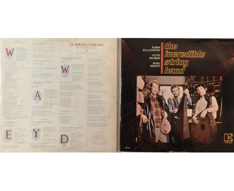 THE INCREDIBLE STRING BAND - ORIGINAL 60s UK LPs. Excellent offering of 2 x early 'Joe Boyd' period LPs from The Incredible S