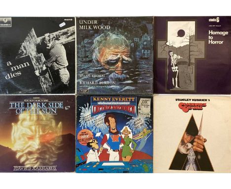 SOUNDTRACKS/ STAGE &amp; SCREEN/ COMEDY/ SPOKEN WORD - LPs. An eclectic selection of around 95 LPs. Titles include Hommage To