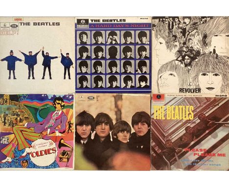 THE BEATLES - LPs (WITH 606-1 REVOLVER). Ace bundle of 9 x LPs from The Beatles. Titles are Revolver (1st UK 'withdrawn mix' 