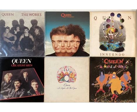 CLASSIC ROCK LPs. More great titles with these 57 x (mainly) LPs. Artists/titles include Queen (x8) - Innuendo (PCSD 115 0 Ex