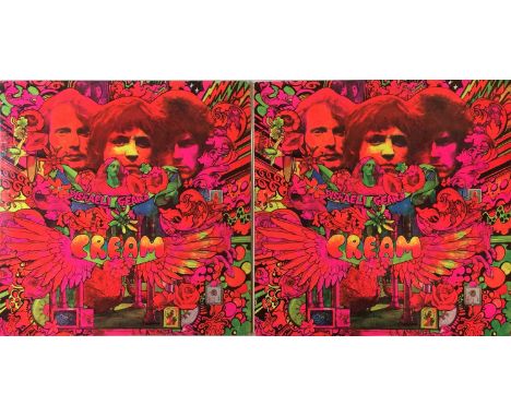 CREAM - DISRAELI GEARS LPs (2 ORIGINAL UK MONO COPIES - REACTION 593 003). Excellent pack of 2 x original UK mono copies of t