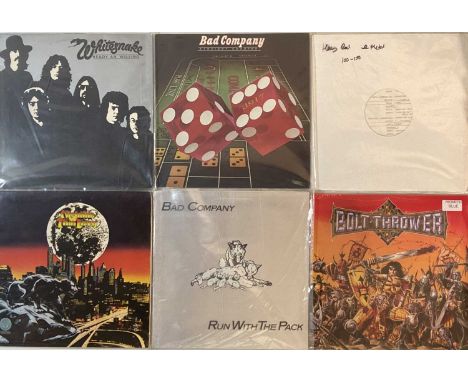 HEAVY ROCK/ METAL - LPs. A smashing collection of 40 LPs. Artists/ titles include Nazareth/ Toronto - Westwood One In Concert