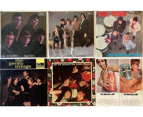 60s MOD/BEAT - LPs. Superb titles with these 9 x LP rarities. Please note the condition of the records. Titles are The Who (x