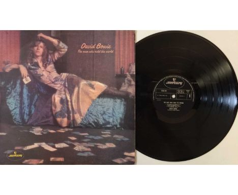 DAVID BOWIE - THE MAN WHO SOLD THE WORLD LP - ORIGINAL UK 'DRESS SLEEVE' COPY - 'TONNY' (MERCURY 6338 041). Fantastic to see 