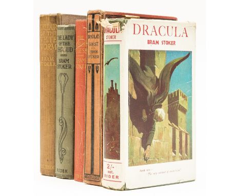 Stoker (Bram) Dracula, "nineteenth edition", light browning to text, half-title, hinges starting, original cloth, dust-jacket
