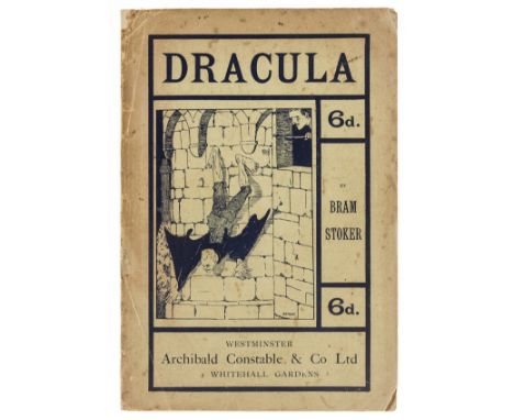 Stoker (Bram) Dracula, first abridged paperback edition, half-title (a little spotted), 6pp. advertisements at rear, light ma