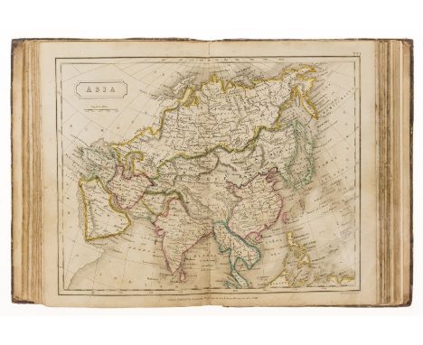 NO RESERVE World.- Butler (Samuel) An Atlas of Modern Geography, one folding and 21 double-page engraved maps, hand-coloured 