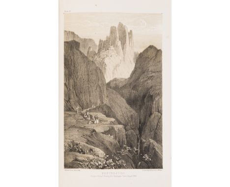 Italy.- Lear (Edward) Journals of a Landscape Painter in Southern Calabria, first edition, half-title, 2 lithographed maps an