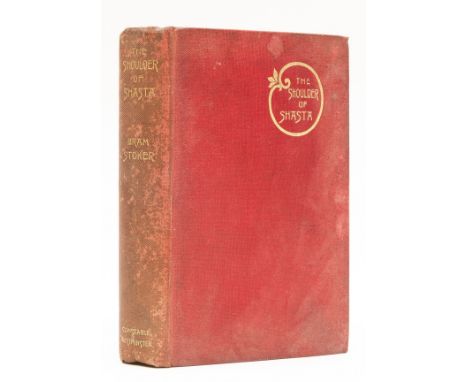 Stoker (Bram) The Shoulder of Shasta, first edition, half-title, rear endpaper browned, front endpaper with lower half torn a