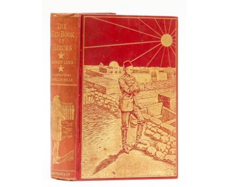 NO RESERVE Lang (Leonora Blanche) The Red Book of Heroes, edited by Andrew Lang, colour plates and illustrations by A.Wallis 