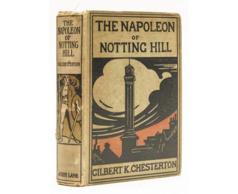 NO RESERVE Chesterton (G.K.) The Napoleon of Notting Hill, first edition, 7 plates by W.Graham Robertson and map, advertiseme