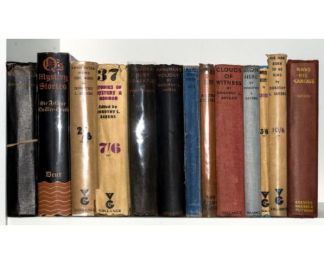 Sayers (Dorothy L.) The Five Red Herrings, upper hinge weak, 1931; Have His Carcase, New York, 1932; Hangman's Holiday, 1933;