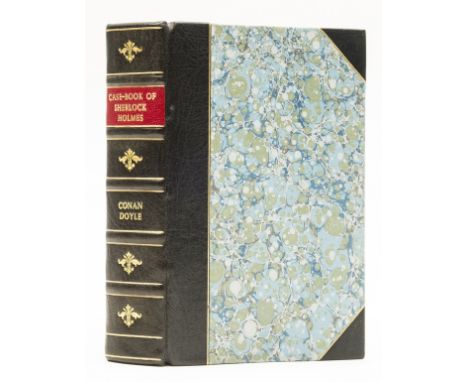 Doyle (Sir Arthur Conan) The Case-Book of Sherlock Holmes, first edition, half-title, modern blue half morocco, gilt, spine g