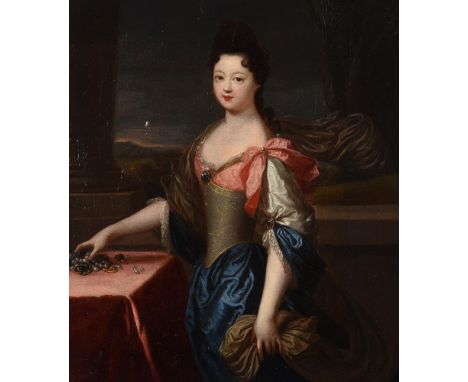 
	
		Circle of Pierre Gobert (French 1662-1744)
		Portrait of a lady
		Oil on canvas
		35 x 30cm (13¾ x 11¾ in.)
		

	

