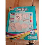 12pcs Brand new Rock art set - with paints and stickers included rrp £8.99 - 12pcs in lot