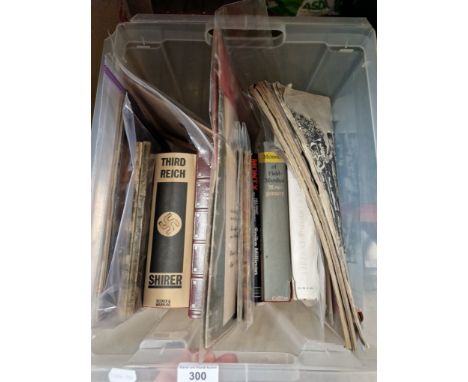 WWII memorabilia: A "Desert Rat". 10th Hussar's oldier's collection of original, official publications of the WWII era, also 