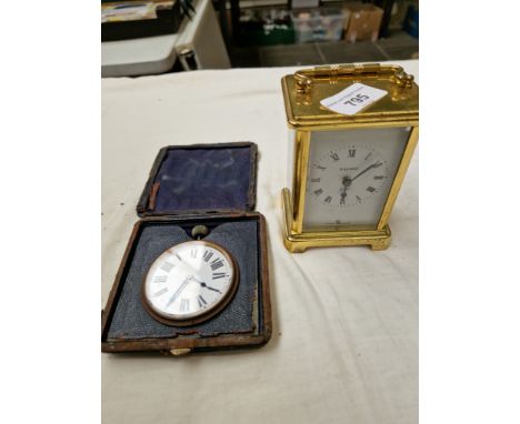 Carriage clock and folding case clock 