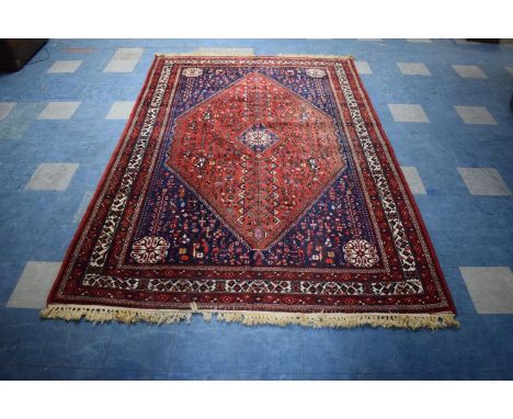 A Persian Hand-Made Abadeh Carpet, 305 x 204cms 