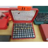 Precision Steel Pin Gage Set;