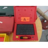 Precision Steel Pin Gage Set;